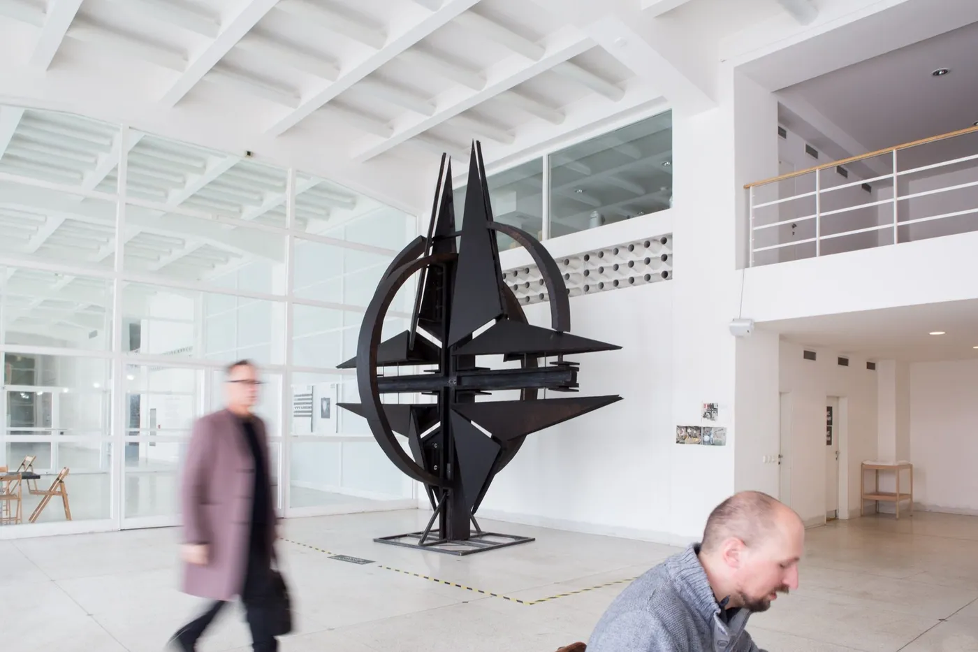 Installation in the National Gallery in Prague